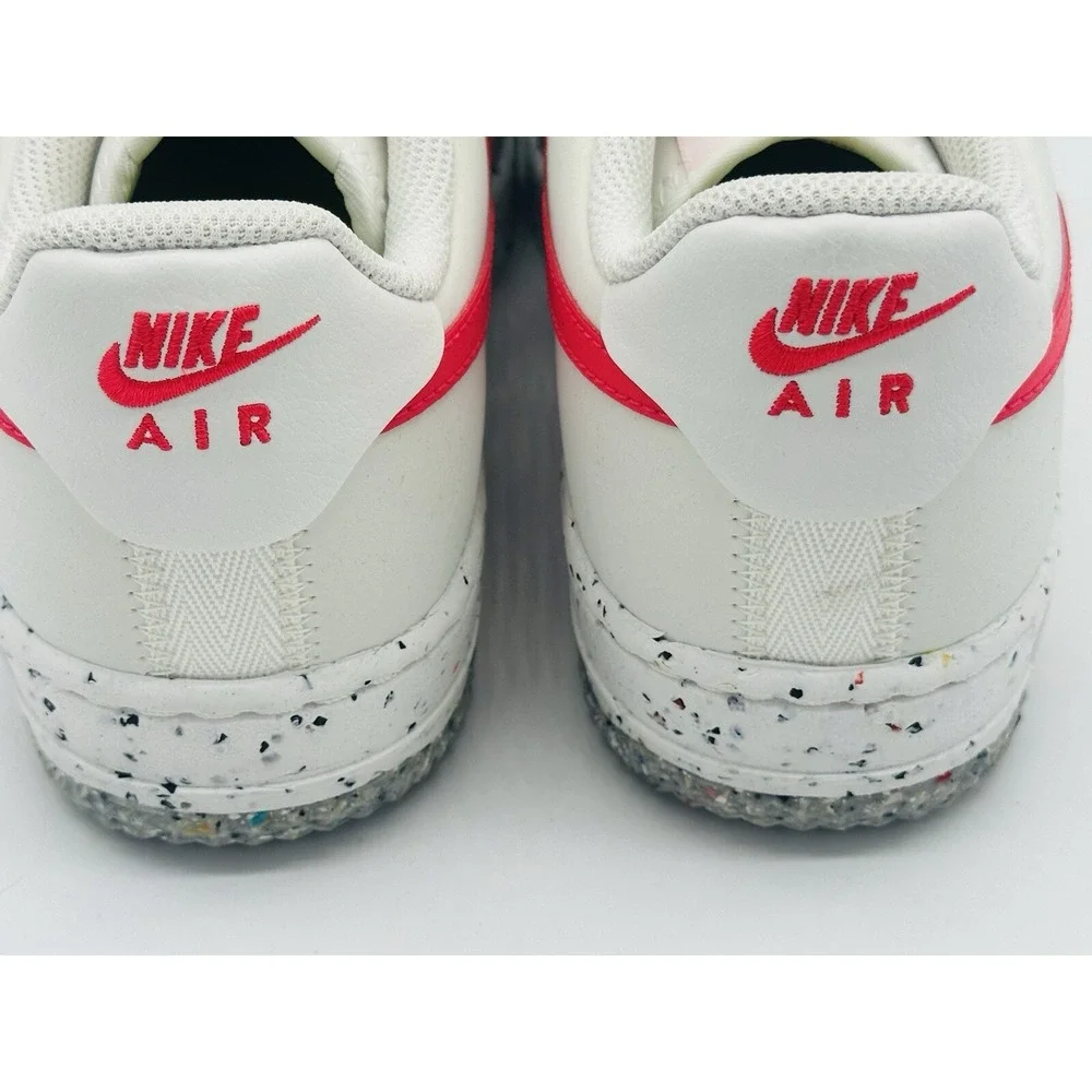 Women's Size 7 - Nike Air Force 1 Crater Summit White CT1986-100 No Box Lid